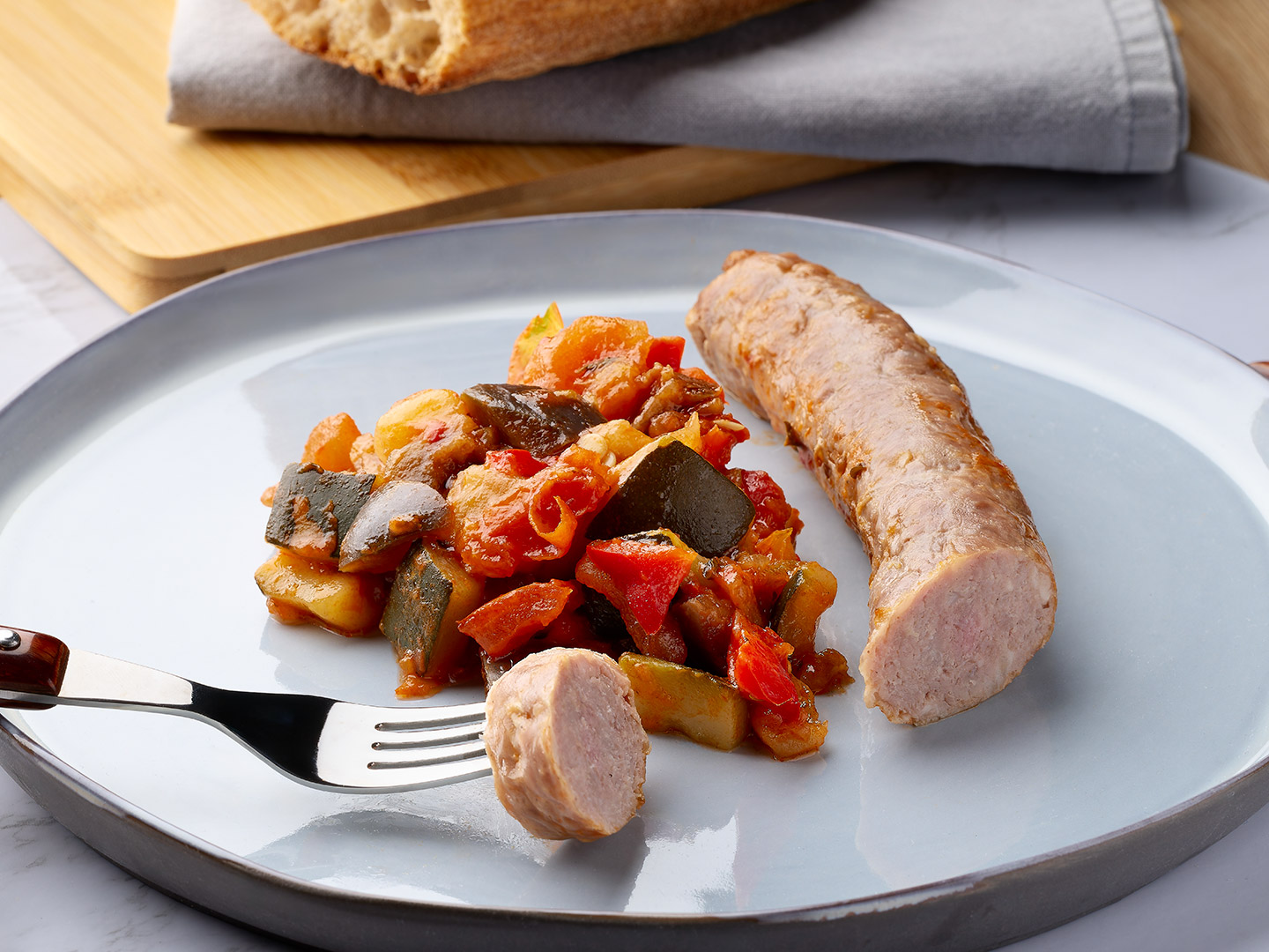 Botifarra amb samfaina
